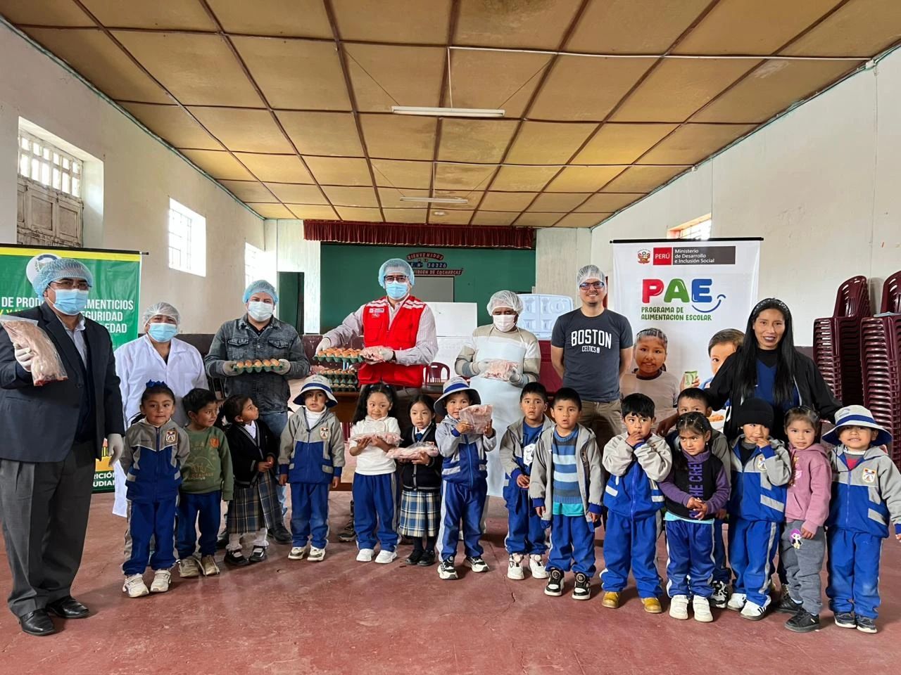 Cuy y huevos combaten la anemia en escolares