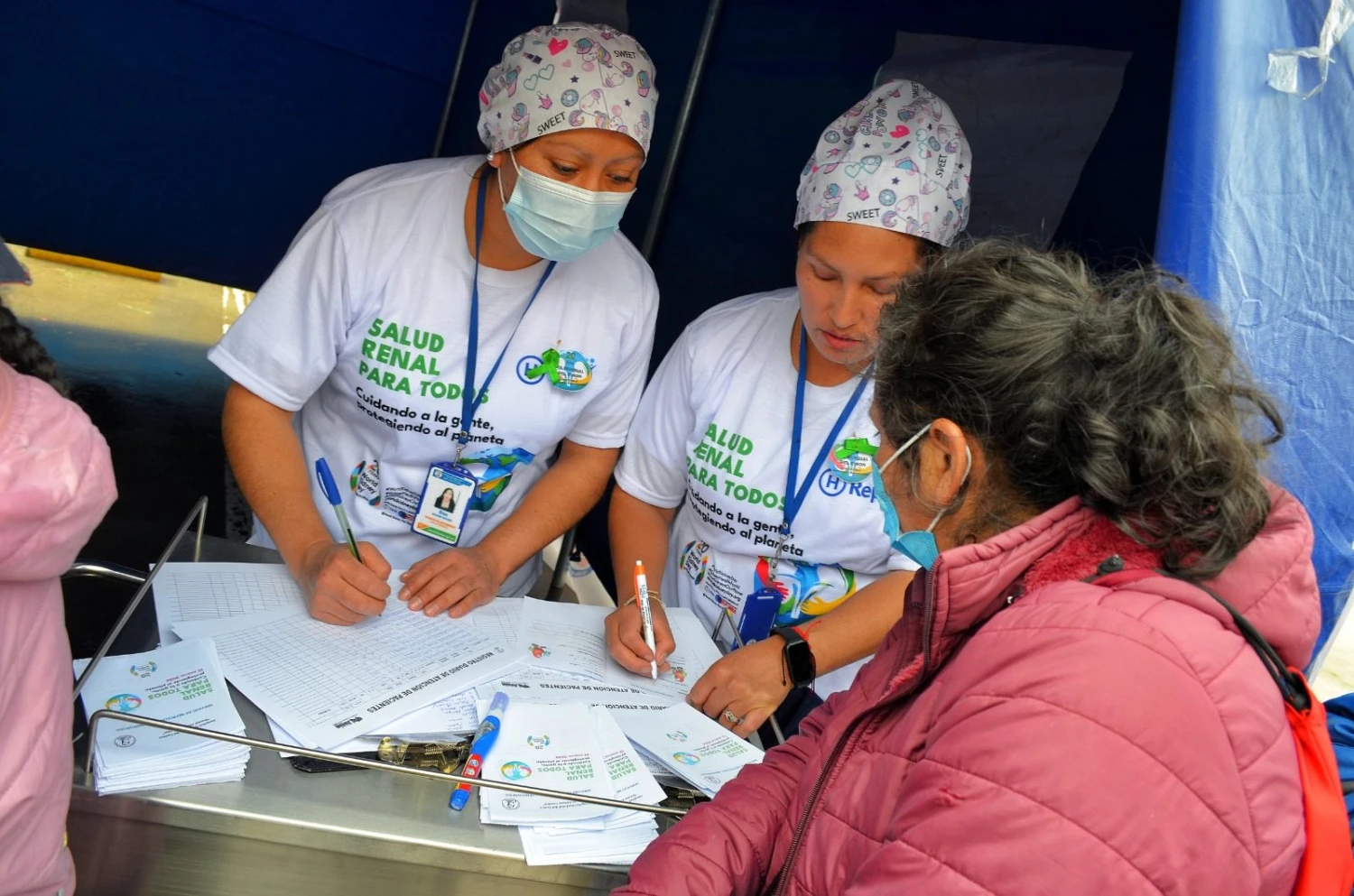 Más de 350 atendidos en campaña por el Día del Riñón