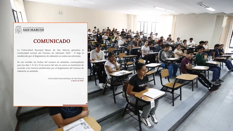 UNMSM confirma examen pese a crisis de GNV