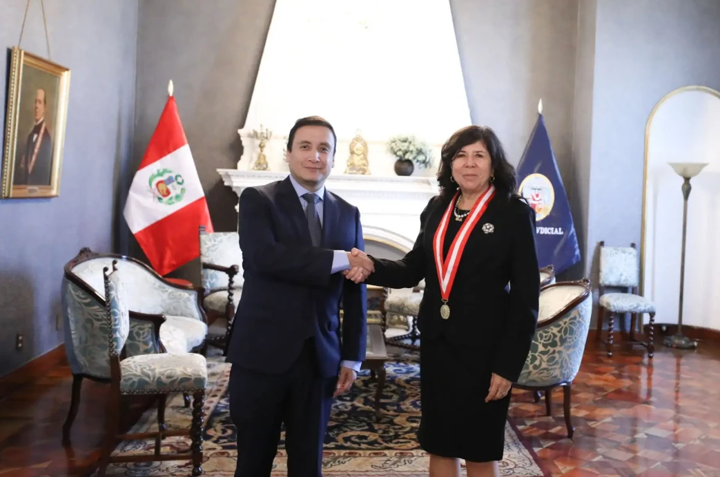 Janet Tello y ministro Jiménez alinean agenda para destrabar justicia