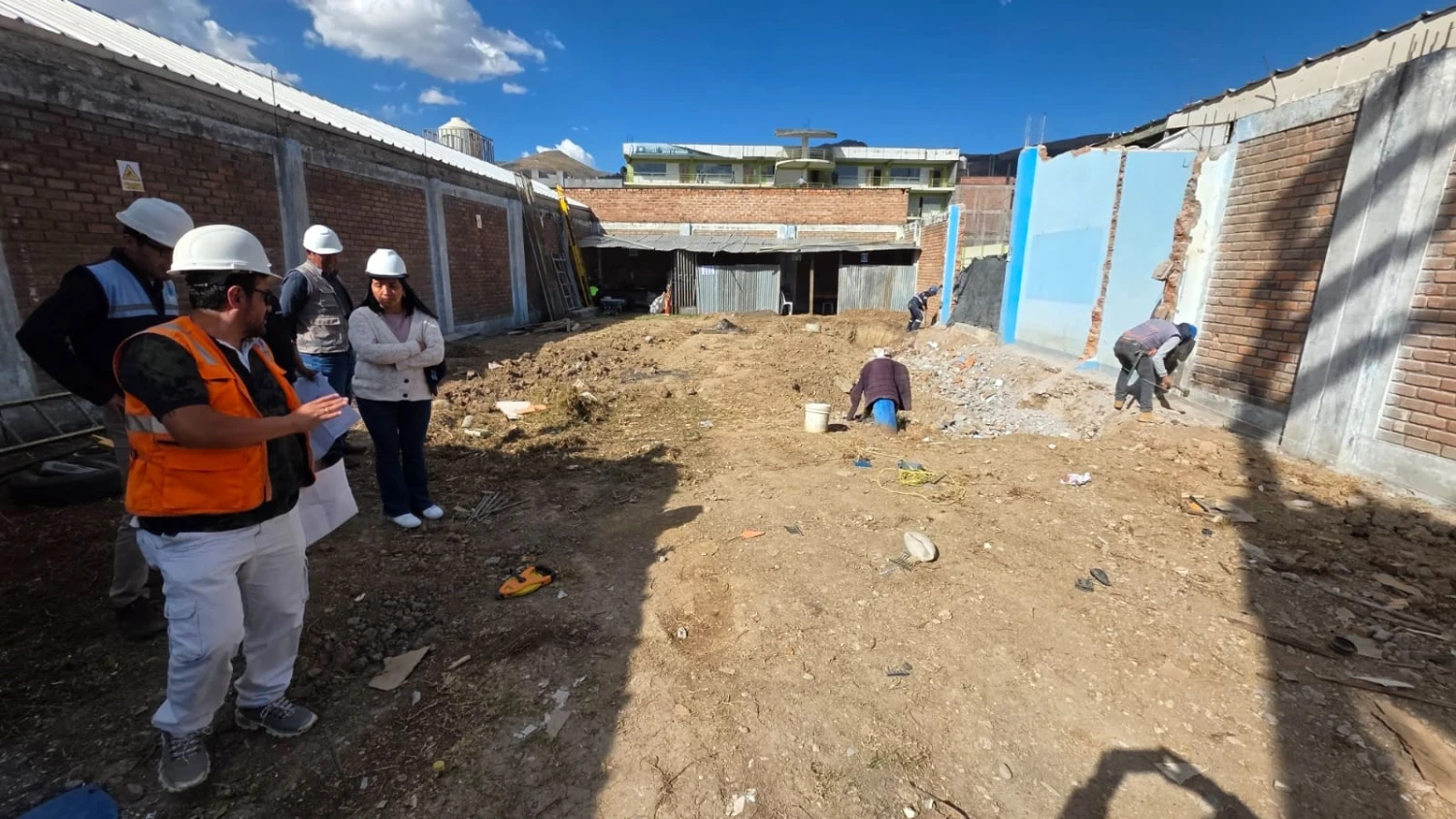 Sedam Huancayo construye nuevo pozo de agua en Chilca