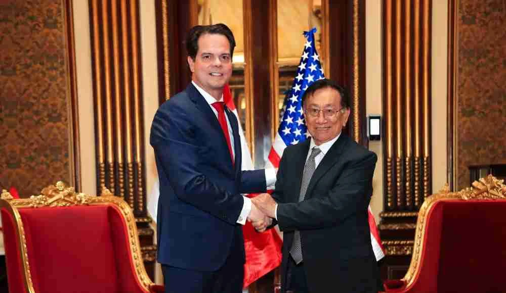 Balcázar refuerza alianza clave con Estados Unidos