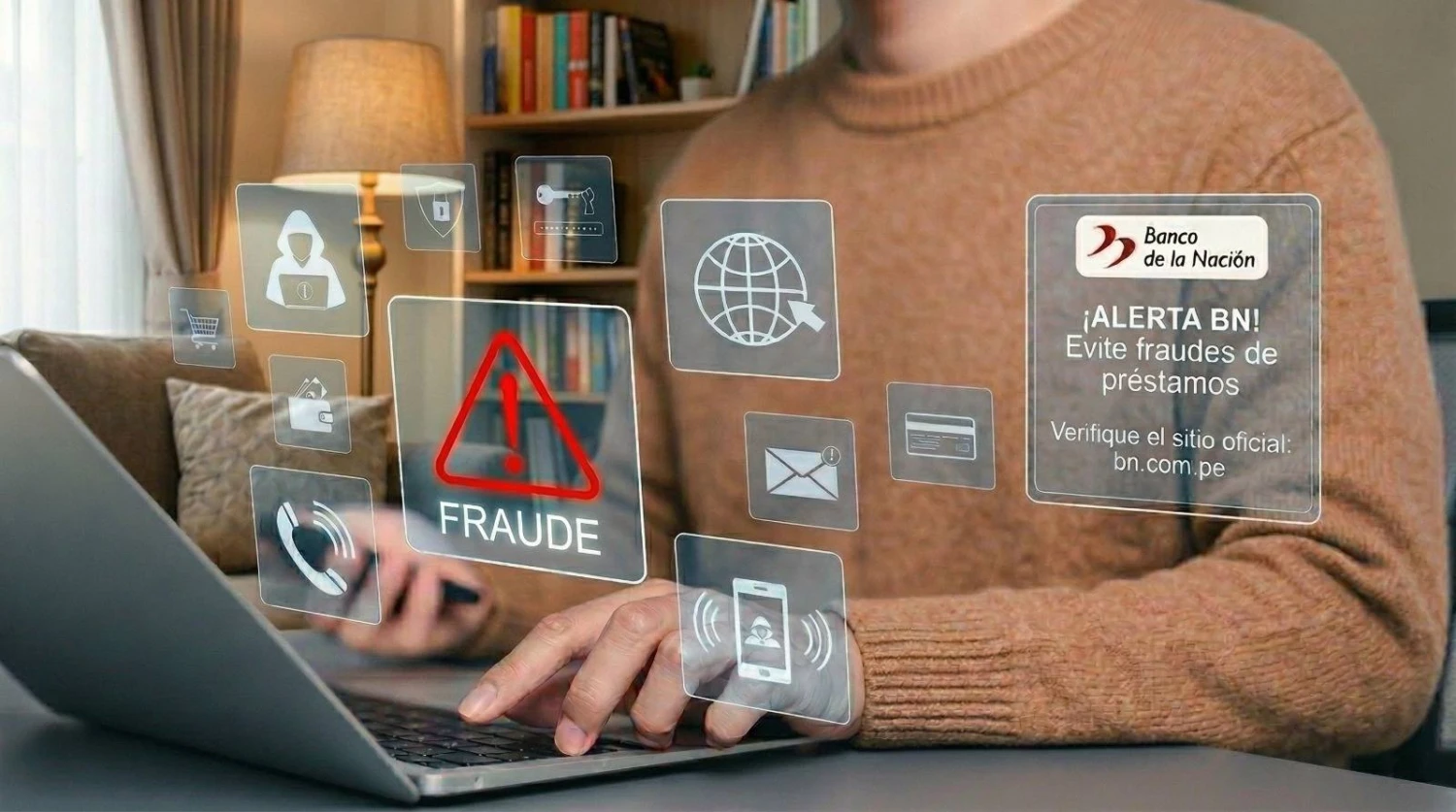 Banco de la Nación alerta por préstamos falsos