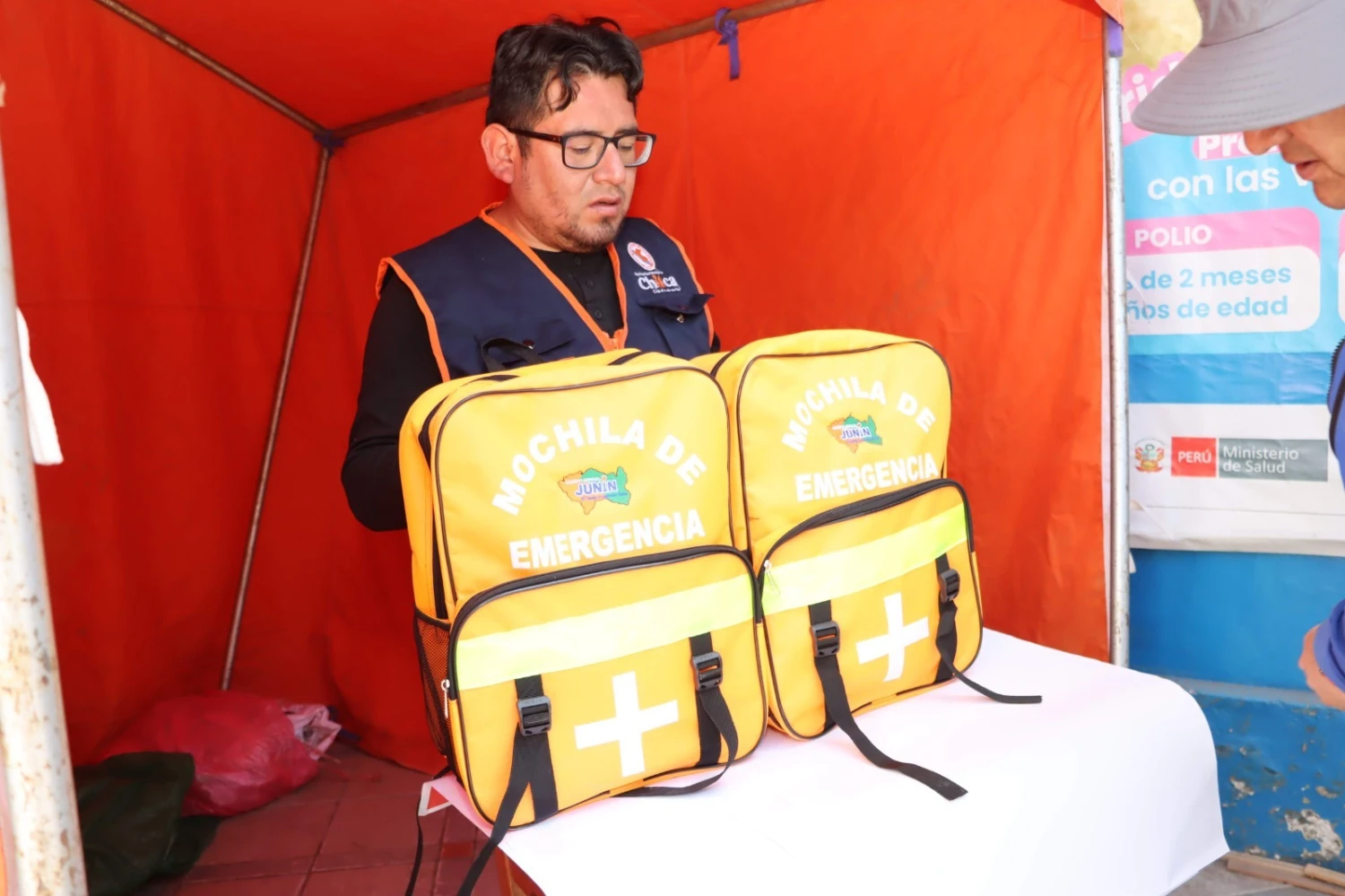 Chilca pide tener lista la mochila de emergencia