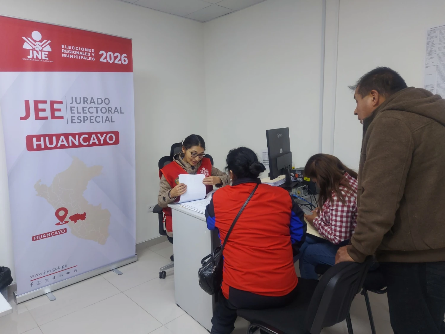 JEE Huancayo inicia revisión de candidatos para las elecciones de 2026