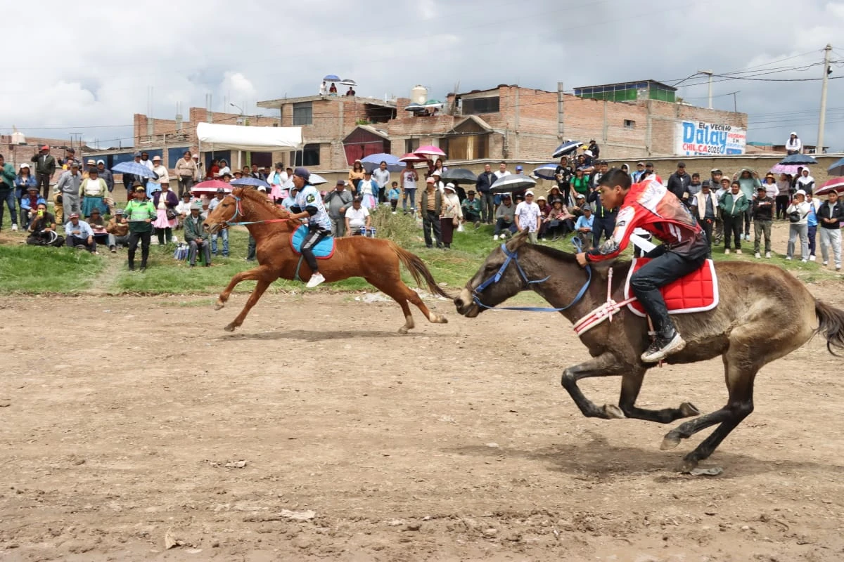 Morochucos desatan emoción en feria Cuasimodo