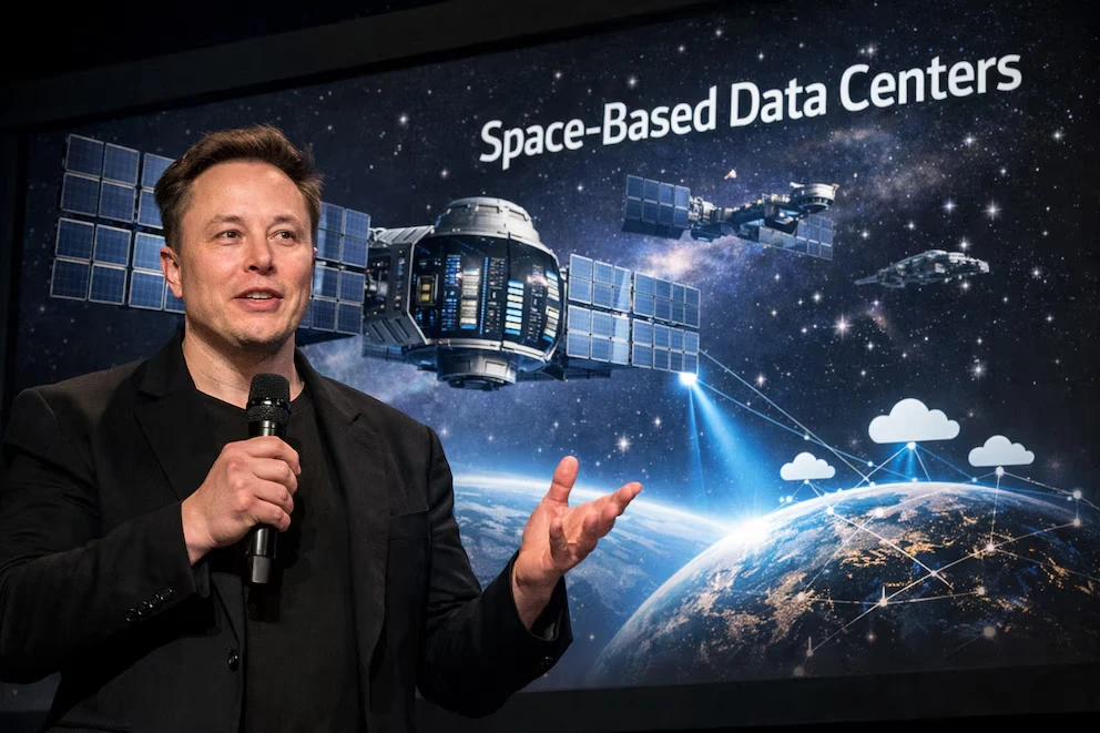 Blue Origin quiere llevar centros de datos al espacio