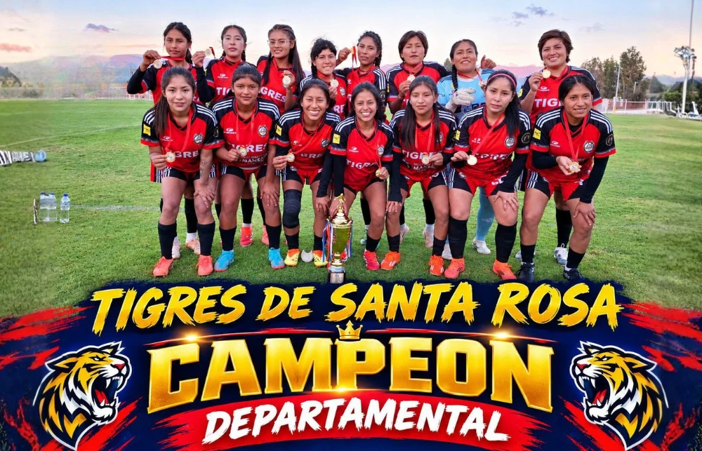Tigres Santa Rosa es campeón departamental de Junín tras golear 3-0 a ADT de Tarma