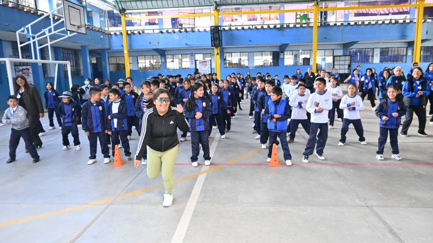 Bailetón en Junín impulsa vida activa y salud