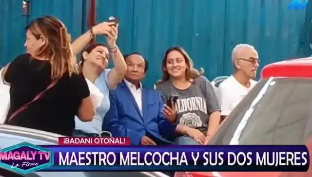 Melcochita sorprende al salir con su ex Monserrat y Heydi Amado