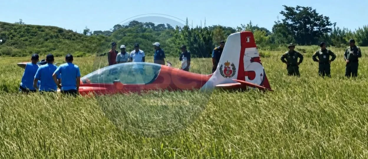 Avioneta FAP aterriza de emergencia en Chiclayo
