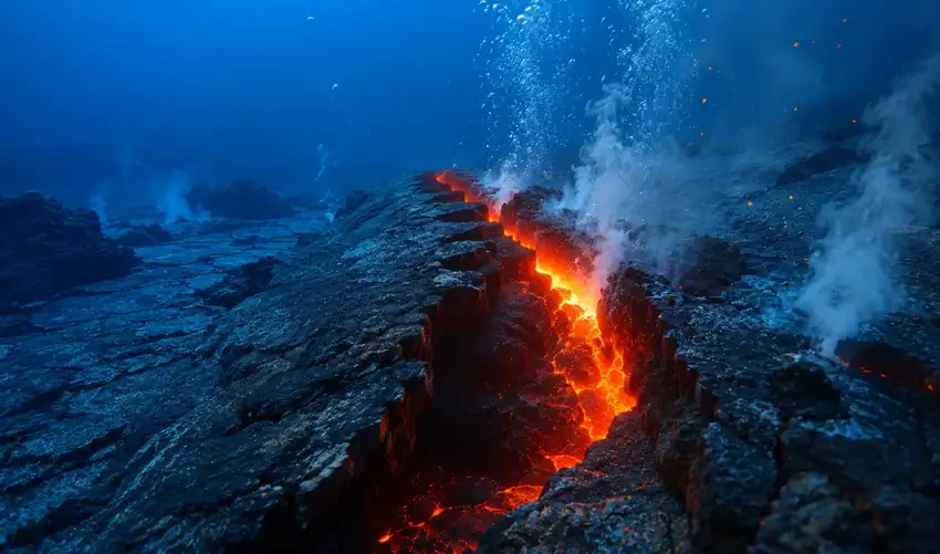 Científicos captan cómo nace un nuevo fondo oceánico