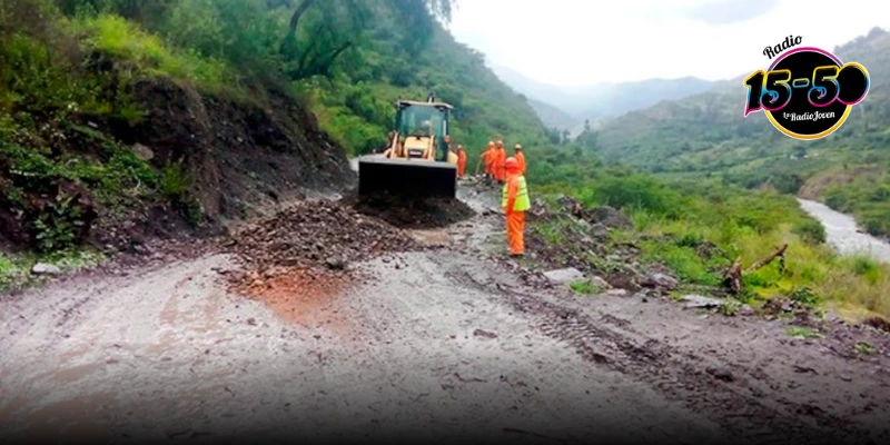 MTC atiende 11 emergencias viales en Huancavelica, Junín y Ayacucho tras lluvias intensas