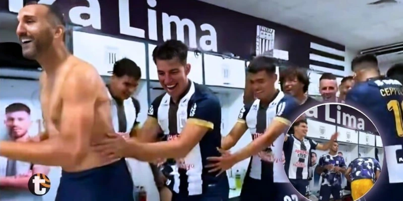 Alianza Lima celebra con "trencito" y se vuelve viral