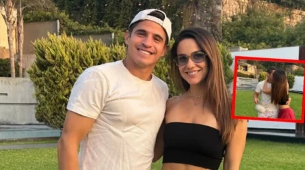 Aldo Corzo y Alessa confirman romance con beso