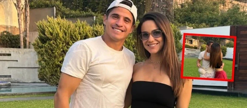 Aldo Corzo y Alessa confirman romance con beso