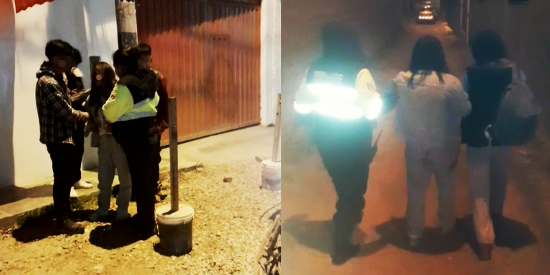 Serenos salvan a joven inconsciente en Huancayo