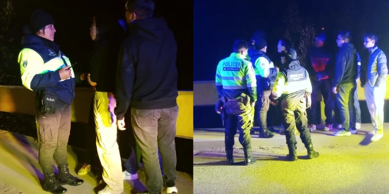 Joven fue salvada de saltar del puente San Agustín