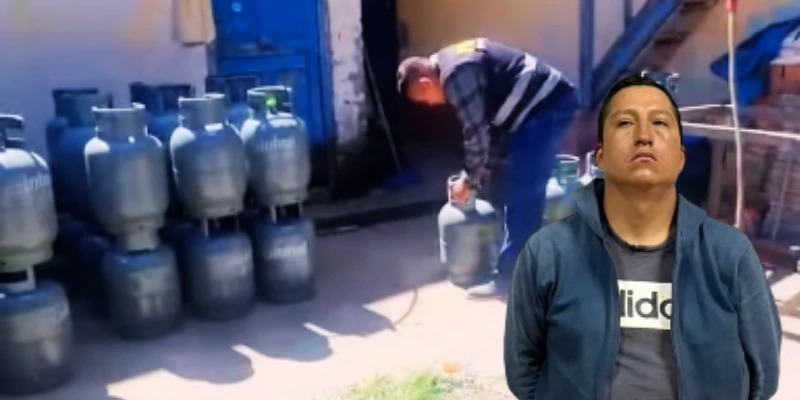Cae red que falsificaba balones de gas en Jauja
