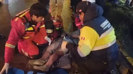 Atropello en Huancayo deja herido grave de 53 años