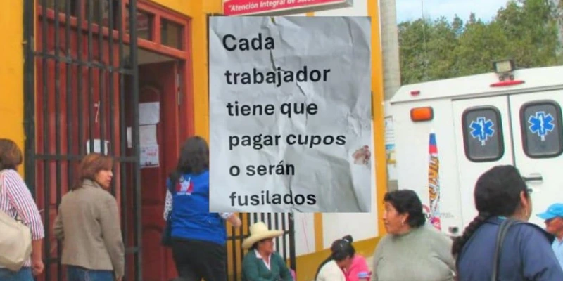 Amenazan con fusilar a médicos de Cajamarca