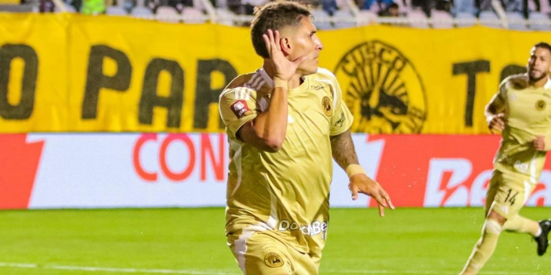 Callejo brilla y Cusco FC rompe el invicto crema