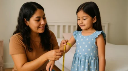 Vestidos para niñas: ¿cómo elegir la talla correcta sin probarse la prenda?