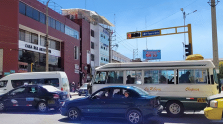 Primera vez: vías ordenadas en Huancayo