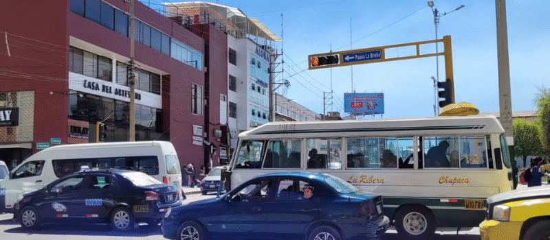 Primera vez: vías ordenadas en Huancayo