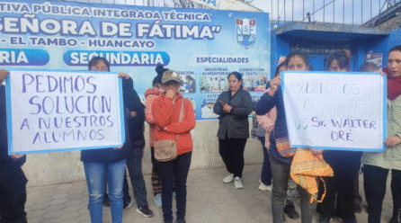 Padres exigen hoy licitación de IE Virgen de Fátima