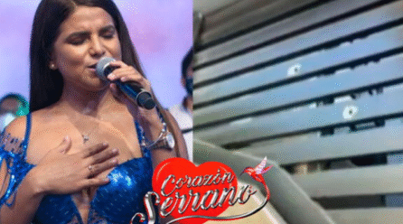 Balean casa de cantante de Corazón Serrano