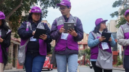 Trabajadores del INEI protestan por acuerdos incumplidos