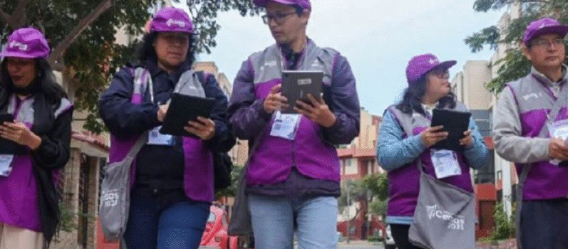 Trabajadores del INEI protestan por acuerdos incumplidos