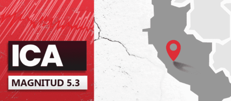 Temblor 5.3 sacude Ica: ¡Reacción inmediata!