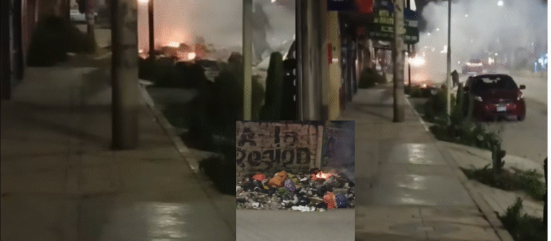 Pilcomayo arde: basura quema calles y vecinos indignados