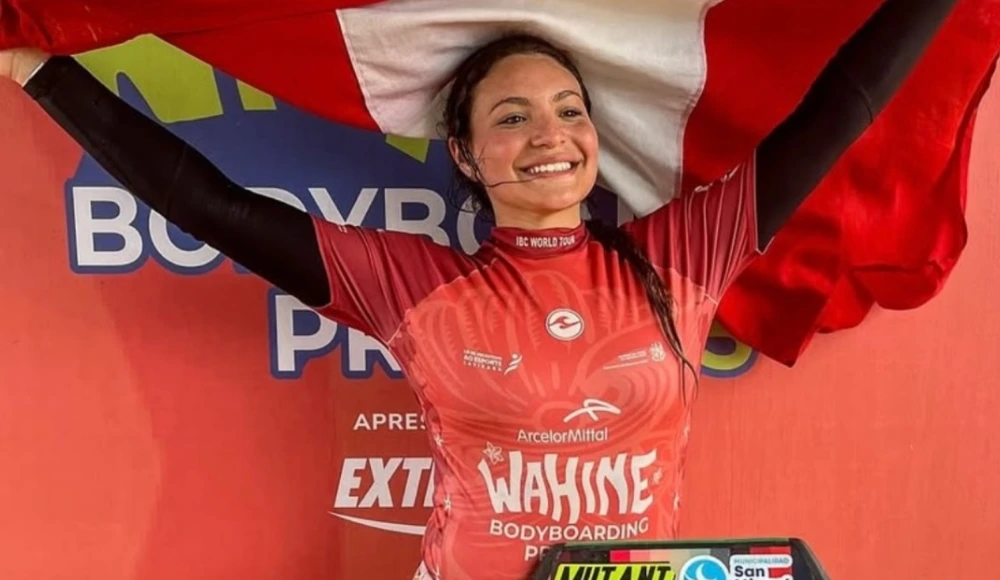 Hannah Saavedra brilla y es tercera en Mundial