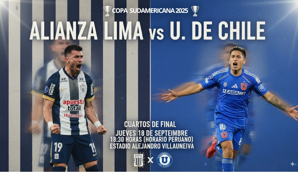 Alianza Lima vs U. de Chile ya tiene fecha y hora