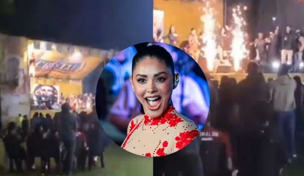 Pamela Franco fracasa en Oxapampa: show vacío