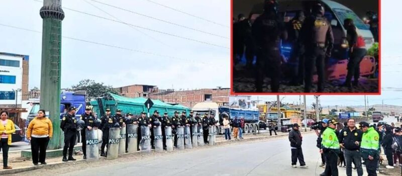 Chofer asesinado desata furia en Chepén