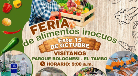 🥦 Feria promueve comida segura y consumo sano