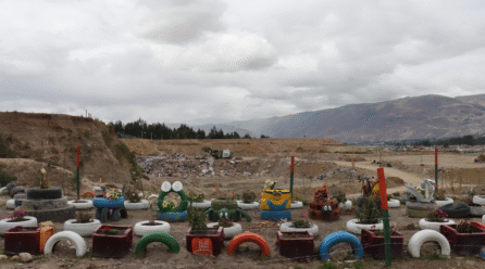 Chilca duplica terreno para manejar sus residuos