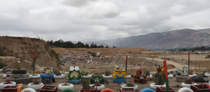 Chilca duplica terreno para manejar sus residuos