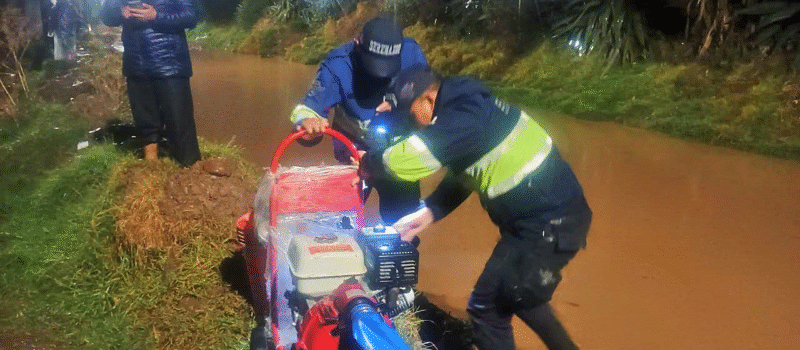 Lluvias dañan 15 casas y causan alarma en El Tambo