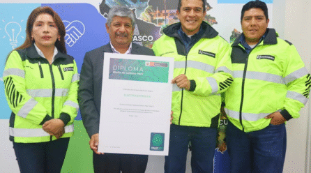 Electrocentro logra 2.ª estrella por huella verde