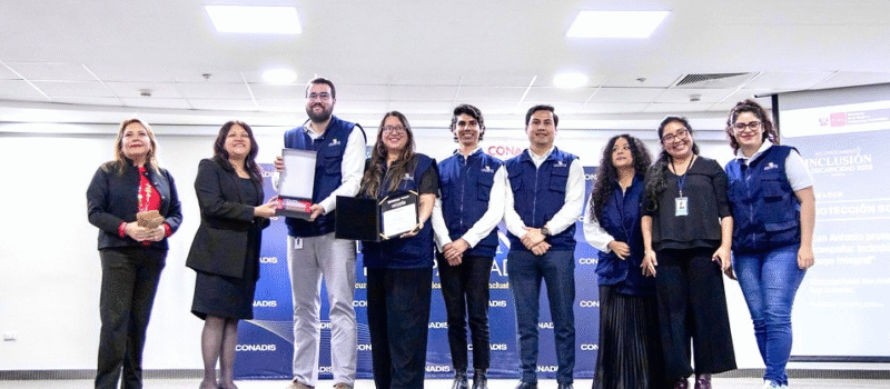 ONPE gana premio por inclusión electoral del CONADIS